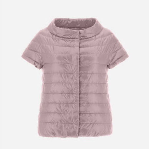 NEW Herno Emilia Lightweight Shortsleeved Jacket in Pink (Brand New with Tags) - Picture 2 of 9